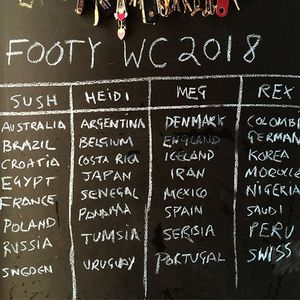 World Cup Dinners 2018